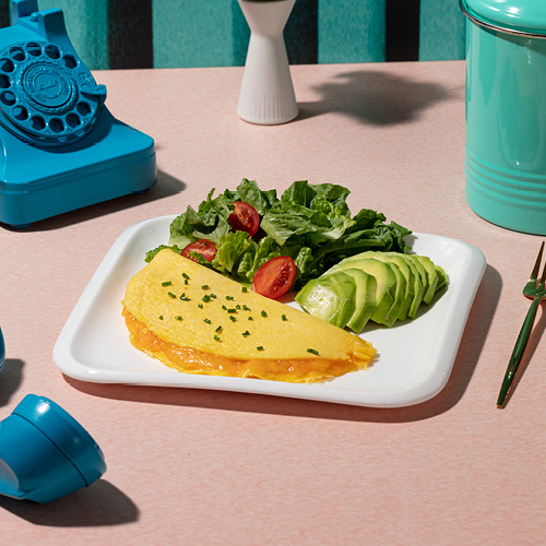 French Classic Cheese Omelet