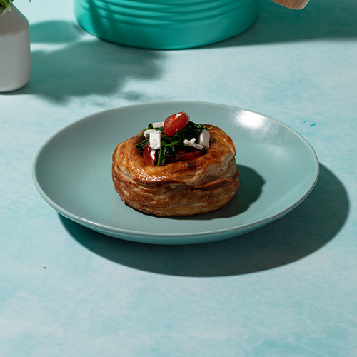 Spinach Feta with Tomato