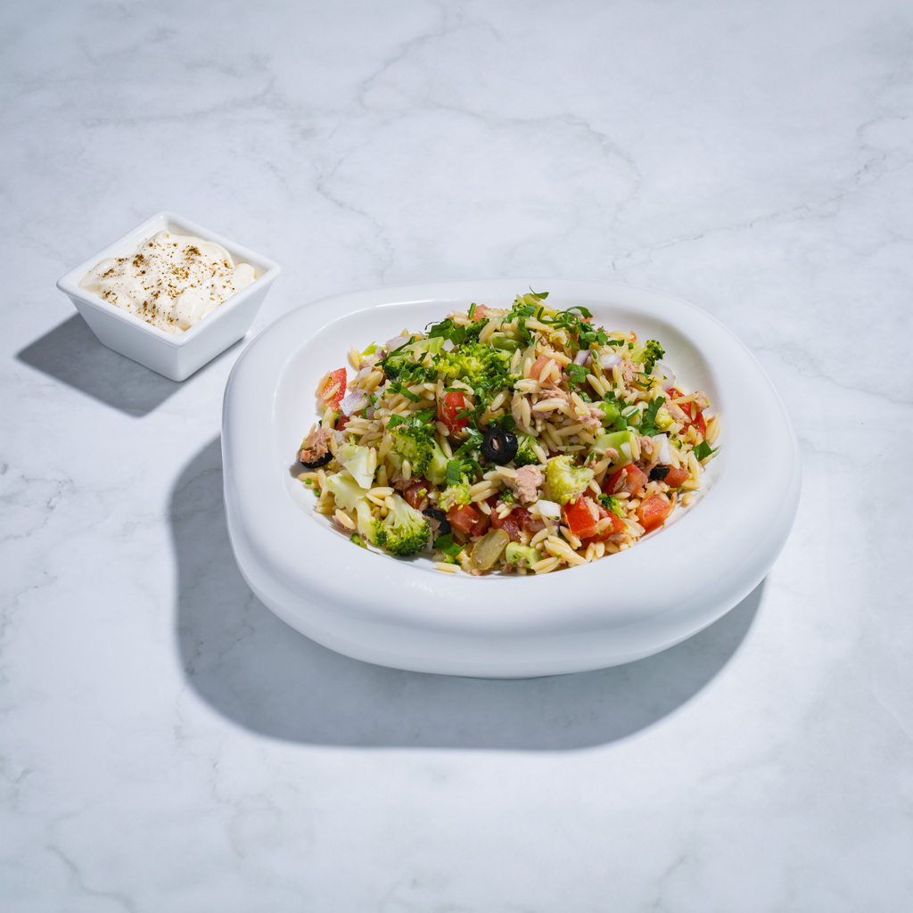 Orzo Bean Tuna Salad